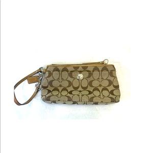 Authentic Coach wristlet